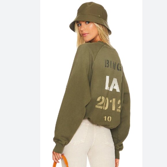 Anine Bing Archer Crew Sweatshirt - Picture 1 of 3